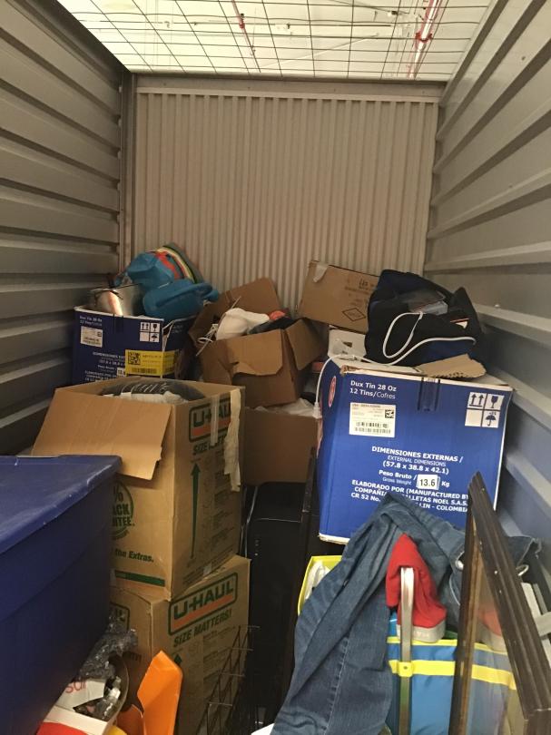 Storage Unit Auction in West Springfield , MA at UHaul Moving and